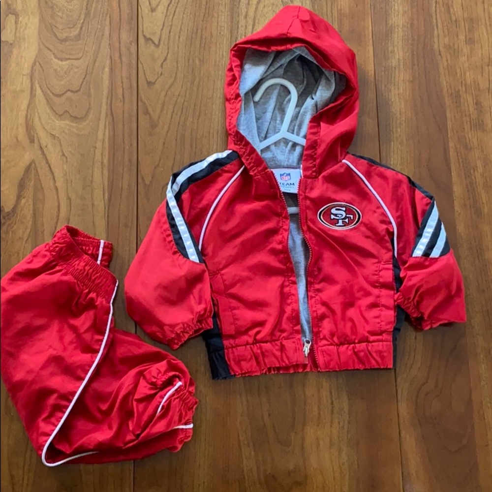San Francisco 49ers NFL team gear for 12mo